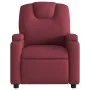 Red wine fabric reclining massage chair by , Armchairs - Ref: Foro24-372380, Price: 224,47 €, Discount: %