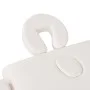Klappbare Massageliege 3 Zonen 10 cm Dicke weiß von vidaXL, Massageliegen - Ref: Foro24-110152, Preis: 203,82 €, Rabatt: %