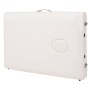 Folding massage table 3 zones 10 cm thickness white by vidaXL, massage tables - Ref: Foro24-110152, Price: 261,01 €, Discount: %