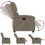 Cappuccinofarbener Massage-Liegestuhl aus Kunstleder von , Sessel - Ref: Foro24-371788, Preis: 230,64 €, Rabatt: %