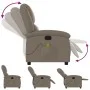 Sillón de masaje reclinable cuero sintético color capuchino de , Sillones - Ref: Foro24-371788, Precio: 212,44 €, Descuento: %