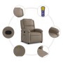 Cappuccinofarbener Massage-Liegestuhl aus Kunstleder von , Sessel - Ref: Foro24-371788, Preis: 230,64 €, Rabatt: %