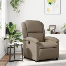 Cappuccino Faux Leather Recliner by , Armchairs - Ref: Foro24-371781, Price: 221,08 €, Discount: %