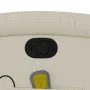 Cremefarbener Massagesessel aus Kunstleder von , Sessel - Ref: Foro24-371783, Preis: 216,24 €, Rabatt: %