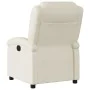Cremefarbener Liegestuhl aus Kunstleder von , Sessel - Ref: Foro24-371776, Preis: 198,69 €, Rabatt: %