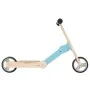 Children's scooter 2 in 1 light blue by , Pedal or push vehicles - Ref: Foro24-358356, Price: 44,52 €, Discount: %