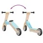 Children's scooter 2 in 1 light blue by , Pedal or push vehicles - Ref: Foro24-358356, Price: 44,52 €, Discount: %