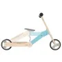 Children's scooter 2 in 1 light blue by , Pedal or push vehicles - Ref: Foro24-358356, Price: 44,52 €, Discount: %