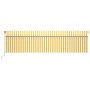 Toldo automático persiana LED sensor de viento amarillo 6x3m by , Awnings - Ref: Foro24-3069493, Price: 723,59 €, Discount: %