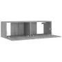 4-teiliges TV-Möbelset Sperrholz Sonoma grau von , TV-Möbel - Ref: Foro24-3114212, Preis: 170,01 €, Rabatt: %