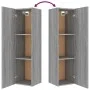 4-teiliges TV-Möbelset Sperrholz Sonoma grau von , TV-Möbel - Ref: Foro24-3114212, Preis: 170,01 €, Rabatt: %