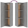 4-teiliges TV-Möbelset Sperrholz Sonoma grau von , TV-Möbel - Ref: Foro24-3114212, Preis: 172,35 €, Rabatt: %