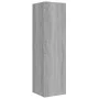 TV furniture set 8 pieces gray Sonoma plywood by , TV Furniture - Ref: Foro24-3114244, Price: 371,71 €, Discount: %