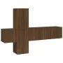 3-teiliges TV-Möbelset Sperrholz Eiche braun von , TV-Möbel - Ref: Foro24-3120229, Preis: 119,12 €, Rabatt: %