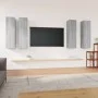 TV-Möbel 4 Stück Sperrholz Sonoma grau 30,5x30x110cm von , TV-Möbel - Ref: Foro24-3120333, Preis: 166,41 €, Rabatt: %
