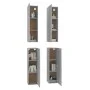TV-Möbel 4 Stück Sperrholz Sonoma grau 30,5x30x110cm von , TV-Möbel - Ref: Foro24-3120333, Preis: 166,41 €, Rabatt: %