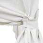 Lounger with brown synthetic rattan curtains by vidaXL, Outdoor beds - Ref: Foro24-42947, Price: 463,19 €, Discount: %