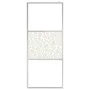 Shower screen with ESG glass shelf and chrome aluminum 100x195cm by , Shower walls and screens - Ref: Foro24-3185502, Price: ...