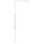 Shower screen with ESG glass shelf and chrome aluminum 100x195cm by , Shower walls and screens - Ref: Foro24-3185502, Price: ...