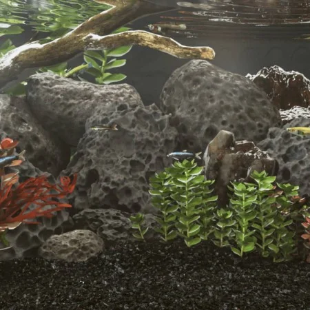 Schwarzes Vulkangestein 10 kg 10-30 cm von , Aquariumdekoration - Ref: Foro24-155325, Preis: 38,45 €, Rabatt: %