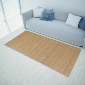 Rectangular brown bamboo rug 150 x 200 cm by , Rugs - Ref: Foro24-241340, Price: 49,63 €, Discount: %