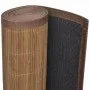 Alfombra rectangular de bambú marrón 150 x 200 cm de , Alfombras - Ref: Foro24-241340, Precio: 49,63 €, Descuento: %