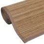 Rectangular brown bamboo rug 150 x 200 cm by , Rugs - Ref: Foro24-241340, Price: 49,63 €, Discount: %
