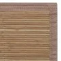 Rectangular brown bamboo rug 150 x 200 cm by , Rugs - Ref: Foro24-241340, Price: 49,63 €, Discount: %