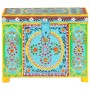 Handbemalte Aufbewahrungsbox 50x40x40 cm massives Mangoholz von , Aufbewahrungskörbe - Ref: Foro24-323540, Preis: 160,83 €, R...