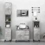 Badezimmerschrank Sperrholz grauer Beton 30x30x190 cm von , Badezimmermöbel - Ref: Foro24-819800, Preis: 85,22 €, Rabatt: %