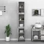Badezimmerschrank Sperrholz grauer Beton 30x30x190 cm von , Badezimmermöbel - Ref: Foro24-819800, Preis: 85,22 €, Rabatt: %
