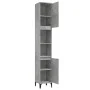 Badezimmerschrank Sperrholz grauer Beton 30x30x190 cm von , Badezimmermöbel - Ref: Foro24-819800, Preis: 85,22 €, Rabatt: %