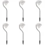 Solar LED garden lamps 6 units 9x7.8x29.5 cm by , Outdoor lighting - Ref: Foro24-42341, Price: 21,32 €, Discount: %