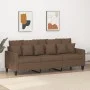 3-seater brown fabric sofa 180 cm by , Sofas - Ref: Foro24-359278, Price: 268,61 €, Discount: %