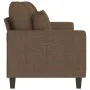 3-seater brown fabric sofa 180 cm by , Sofas - Ref: Foro24-359278, Price: 268,61 €, Discount: %