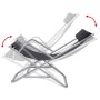 Liegestühle 2 Einheiten aus schwarzem Stahl von vidaXL, Liegen - Ref: Foro24-42936, Preis: 134,62 €, Rabatt: %