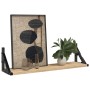 Wandregale 2 Stück Eiche Sonoma 60x15x15,5 cm von , Regale und Regale - Ref: Foro24-836324, Preis: 28,80 €, Rabatt: %