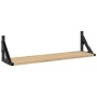 Wandregale 2 Stück Eiche Sonoma 60x15x15,5 cm von , Regale und Regale - Ref: Foro24-836324, Preis: 28,80 €, Rabatt: %