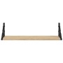 Wandregale 2 Stück Eiche Sonoma 60x15x15,5 cm von , Regale und Regale - Ref: Foro24-836324, Preis: 28,80 €, Rabatt: %