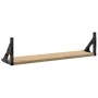 Wandregale 2 Stück Eiche Sonoma 60x15x15,5 cm von , Regale und Regale - Ref: Foro24-836324, Preis: 28,80 €, Rabatt: %