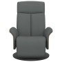 Relaxsessel mit Fußstütze aus dunkelgrauem Stoff von , Sessel - Ref: Foro24-356522, Preis: 199,37 €, Rabatt: %