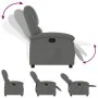 Dark gray fabric recliner by , Armchairs - Ref: Foro24-371752, Price: 225,74 €, Discount: %