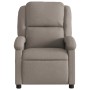 Taupe Gray Fabric Recliner by , Armchairs - Ref: Foro24-371759, Price: 233,59 €, Discount: %