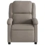 Taupe Gray Fabric Recliner by , Armchairs - Ref: Foro24-371759, Price: 204,99 €, Discount: %