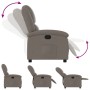 Taupe Gray Fabric Recliner by , Armchairs - Ref: Foro24-371759, Price: 233,59 €, Discount: %