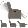 Taupe Gray Fabric Recliner by , Armchairs - Ref: Foro24-371759, Price: 204,99 €, Discount: %