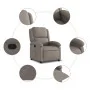 Taupe Gray Fabric Recliner by , Armchairs - Ref: Foro24-371759, Price: 204,99 €, Discount: %