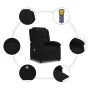 Liegemassagesessel aus schwarzem Samt von , Sessel - Ref: Foro24-371814, Preis: 220,30 €, Rabatt: %