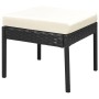 6-teiliges Gartenmöbel-Set und schwarze Kissen aus synthetischem Rattan von vidaXL, Gartensets - Ref: Foro24-43010, Preis: 38...