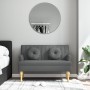 Banco con cojines tela gris oscuro 113x64,5x75,5 cm de , Bancos - Ref: Foro24-372131, Precio: 134,52 €, Descuento: %